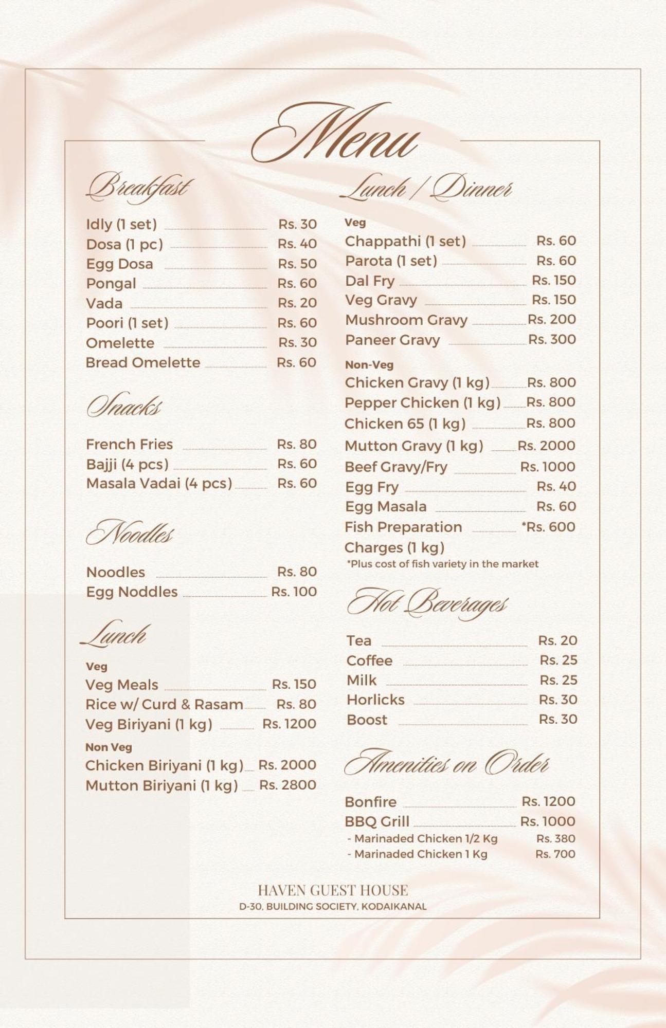 Haven Guest House Kodaikanal Ngoại thất bức ảnh